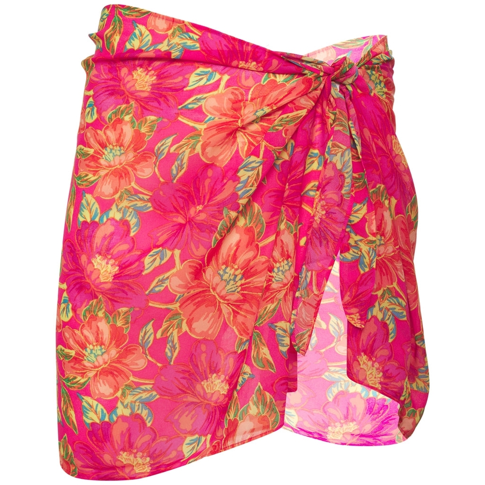 MELANIE SARONG MIAMI PEONY•••BUNDLE & SAVE MORE•••
